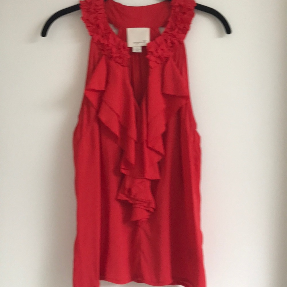 Like new gorgeous sexy red sleeveless tank